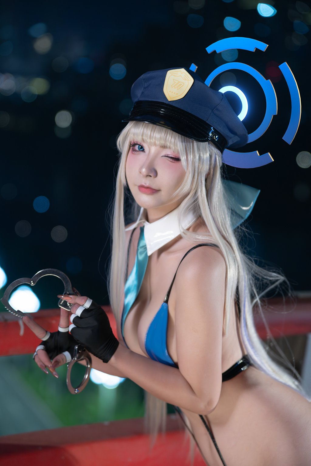 动漫博主@yuuhui玉汇 蔚蓝档案 飞鸟马时 [124P/2V/1.45G] 网红写真-第4张