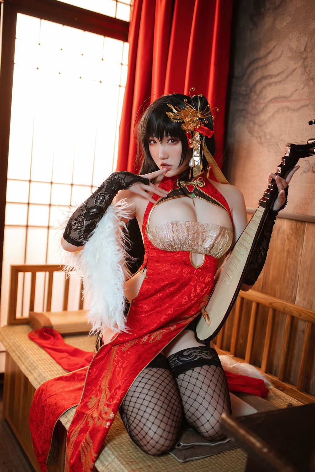 动漫Coser@瓜希酱 大凤旗袍 [22P/138MB] 网红写真-第3张