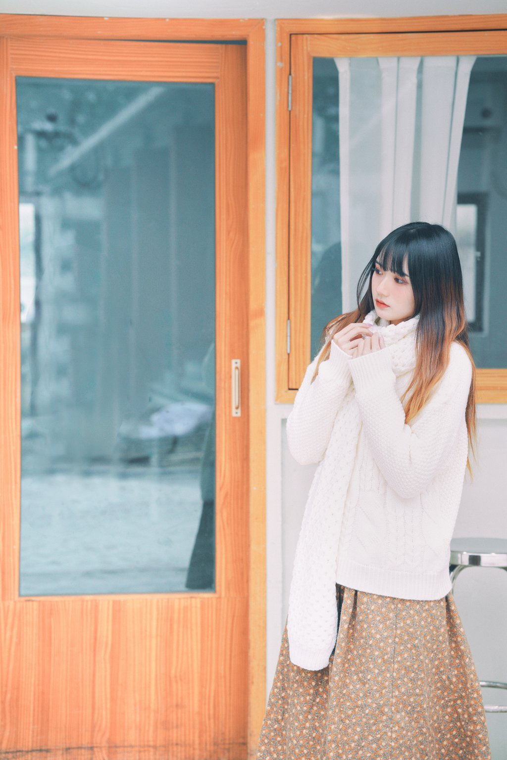 人气Coser@兔子Zzz不吃胡萝卜 在雪中等待[34P/126MB] 网红写真-第3张