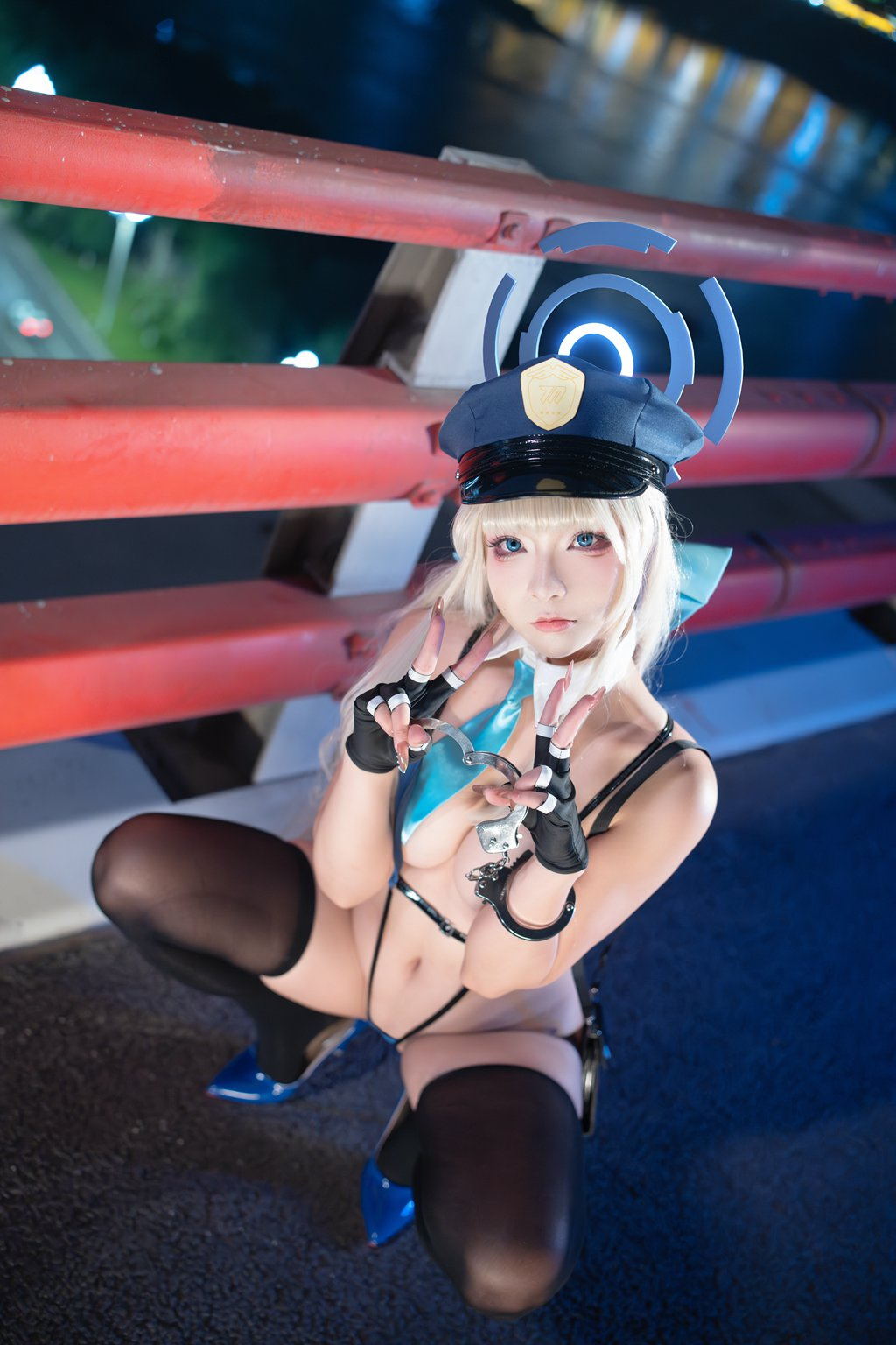 动漫博主@yuuhui玉汇 蔚蓝档案 飞鸟马时 [124P/2V/1.45G] 网红写真-第1张