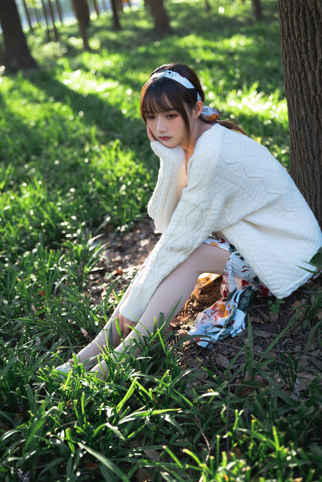 人气Coser@兔子Zzz不吃胡萝卜 地肤花开[34P/318MB] 网红写真-第1张