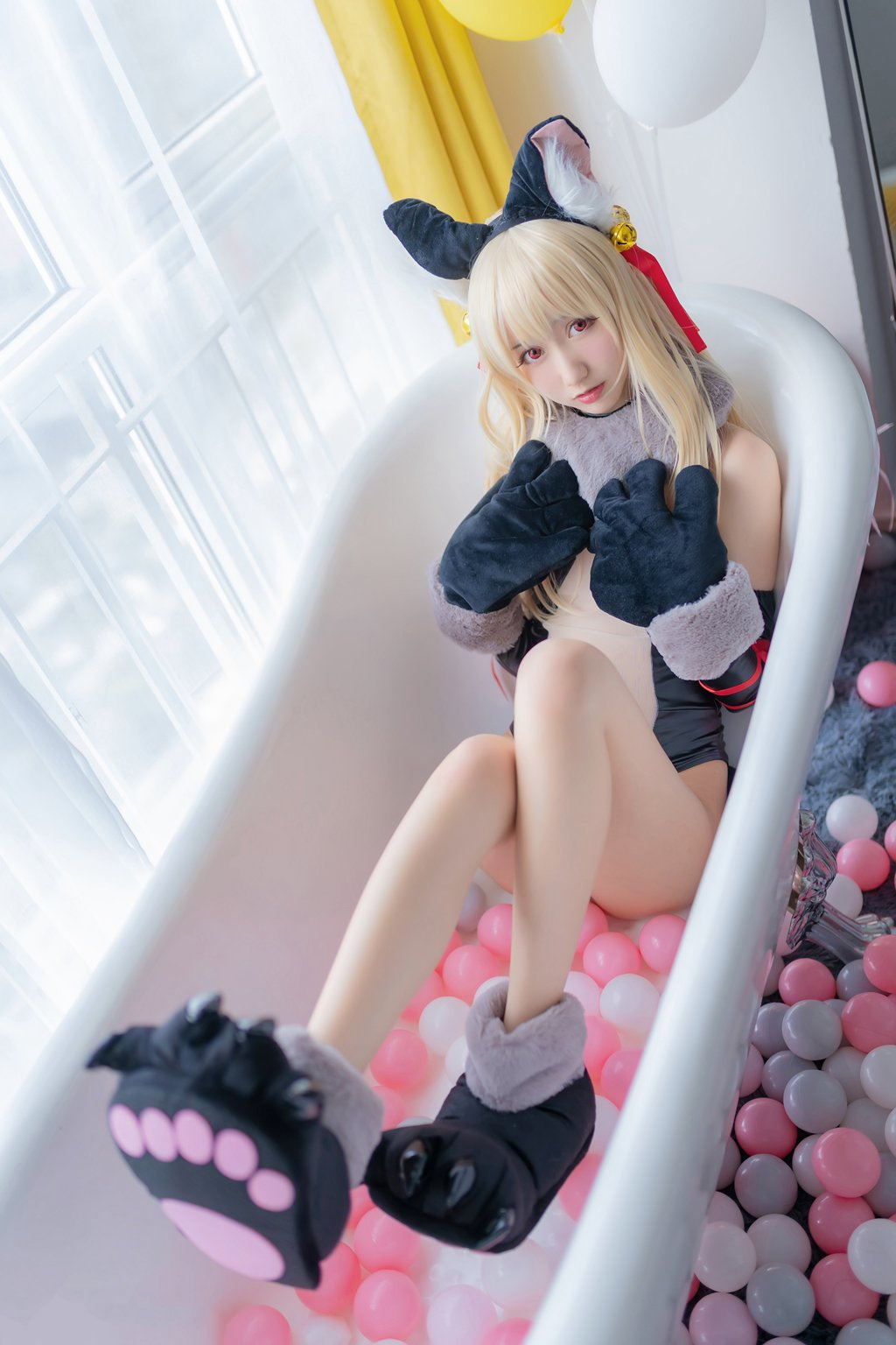 网紅Coser@木绵绵OwO 伊莉娅 [28P/87MB] 网红写真-第4张