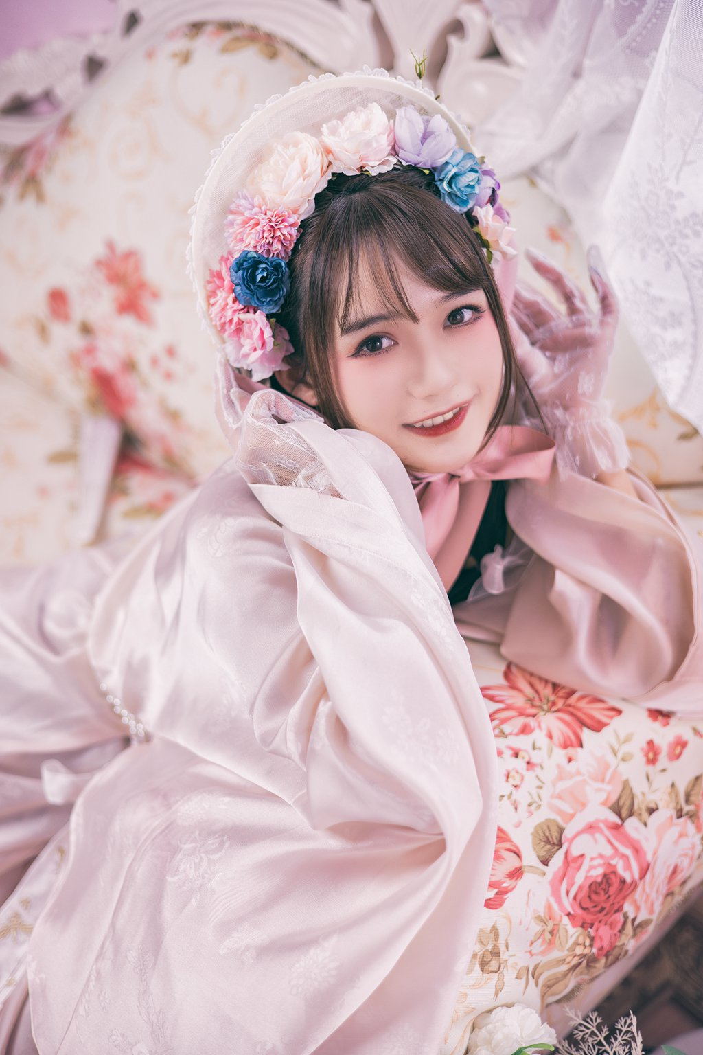人气Coser@兔子Zzz不吃胡萝卜 明公主的茶会[21P/406MB] 网红写真-第2张