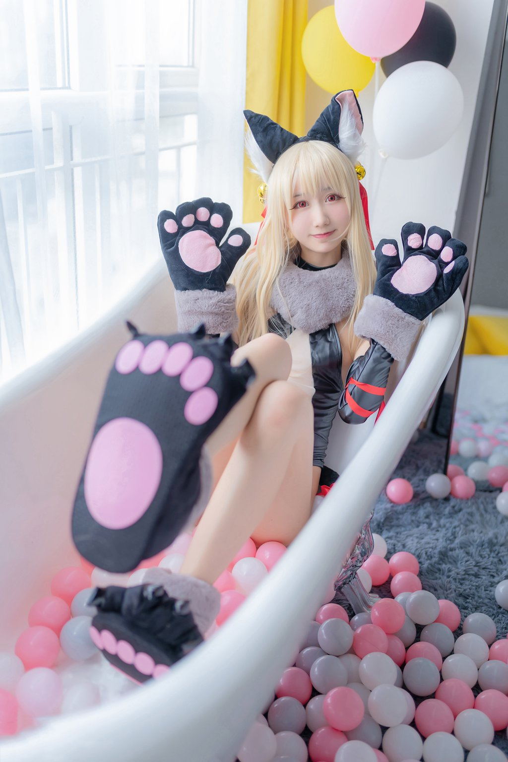 网紅Coser@木绵绵OwO 伊莉娅 [28P/87MB] 网红写真-第2张