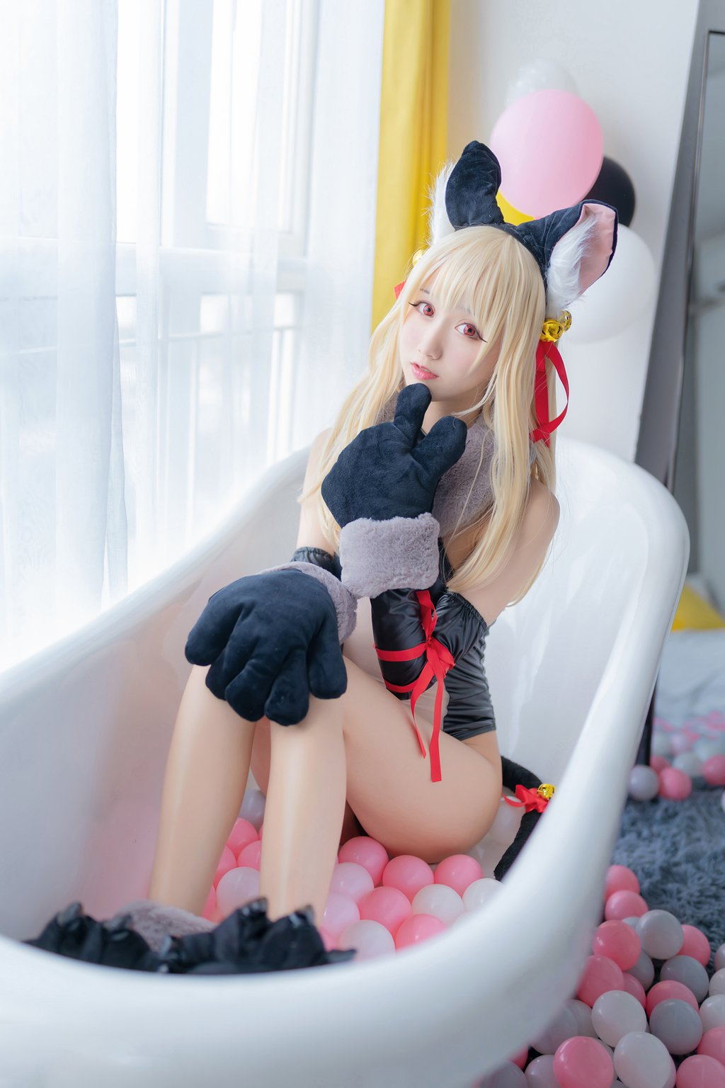 网紅Coser@木绵绵OwO 伊莉娅 [28P/87MB] 网红写真-第1张