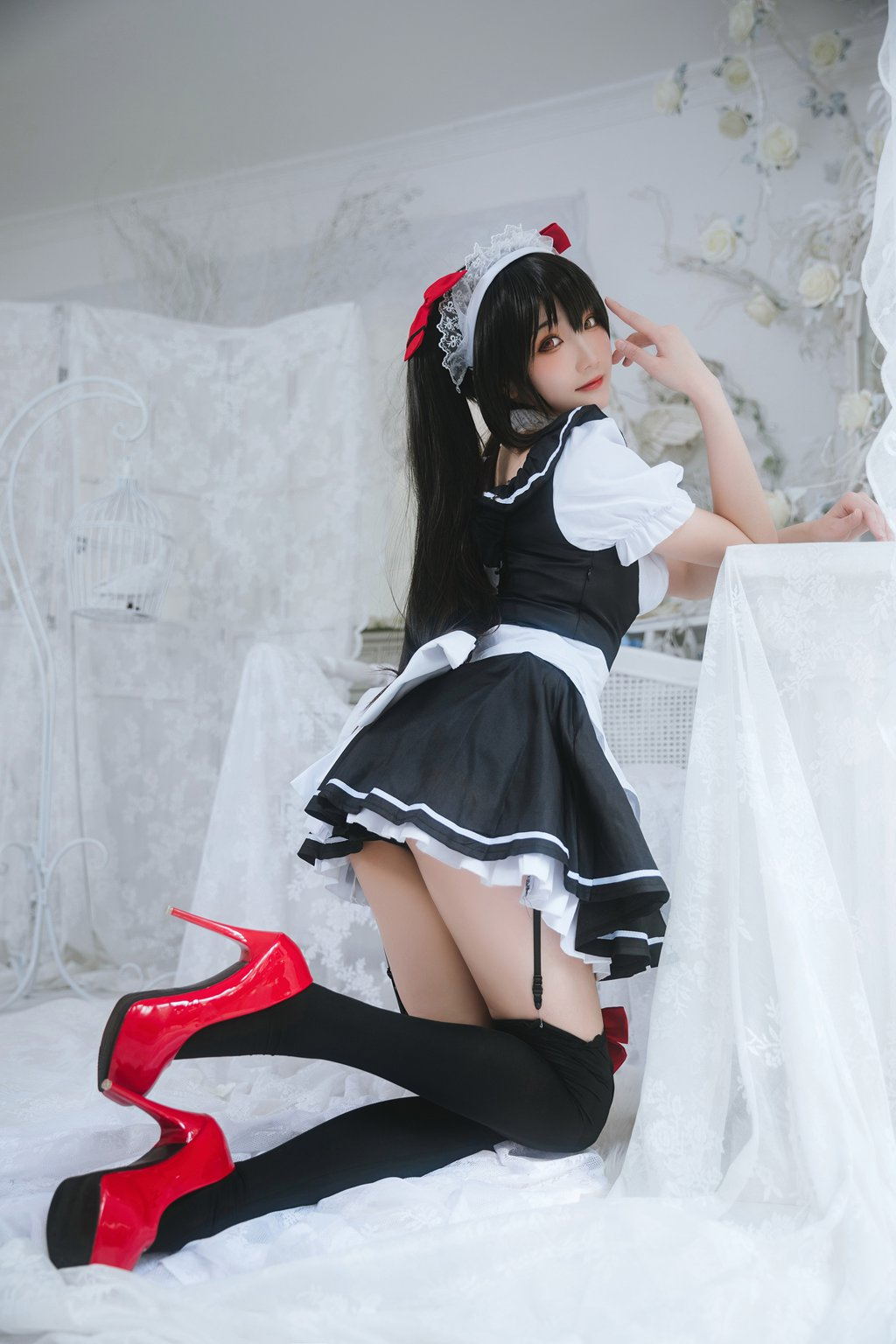 动漫Coser@瓜希酱 时崎狂三[206P/808MB] 网红写真-第4张