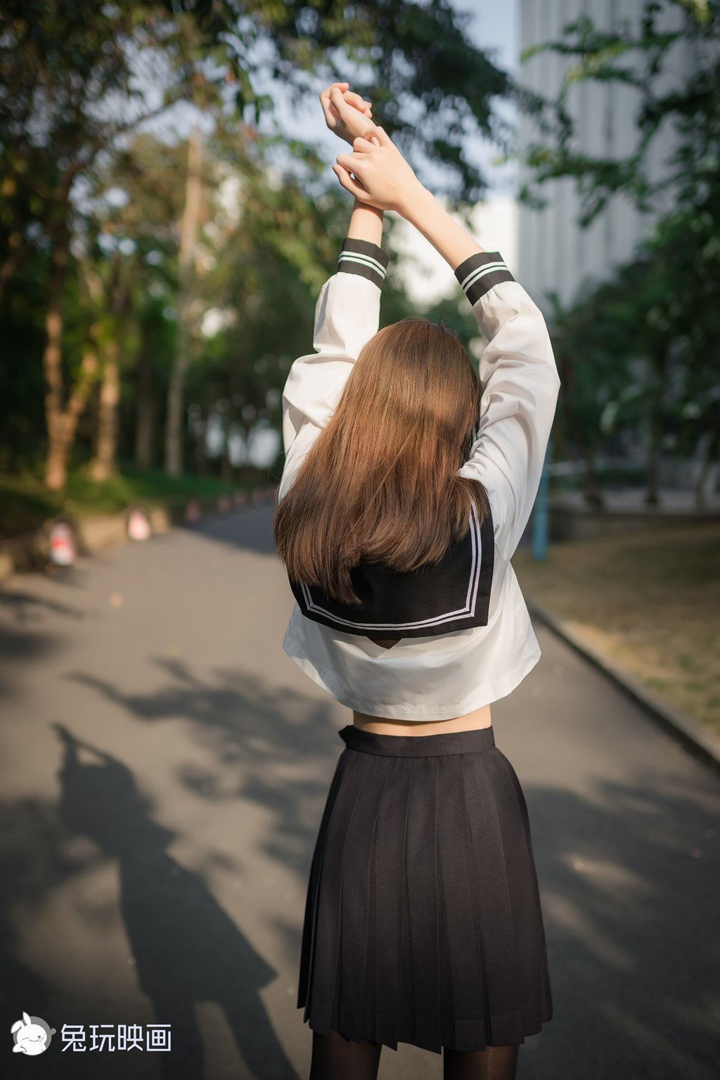 网红Coser@祖木子 黄昏里的JK[39P/89MB] 网红写真-第4张