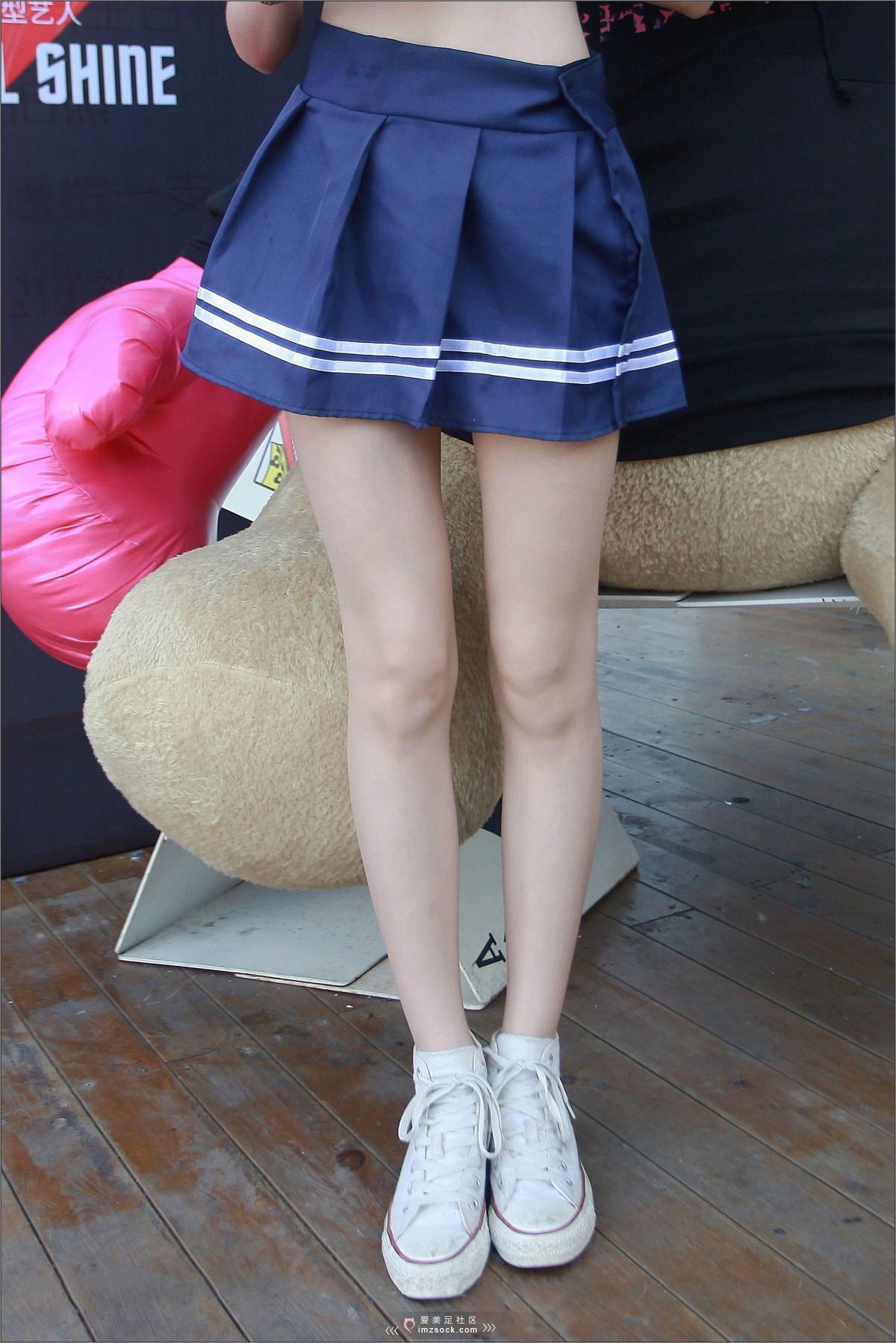 MZSOCK NO.234-2018年-水手服高帮帆布鞋 清凉小肉丝[97P/37MB] 其它写真-第4张