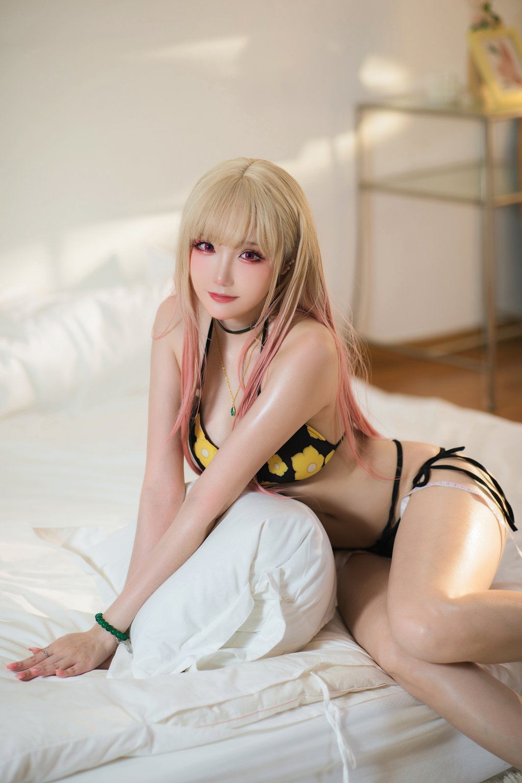 动漫Coser@瓜希酱 喜多川海梦泳装 [20P/85MB] 网红写真-第3张