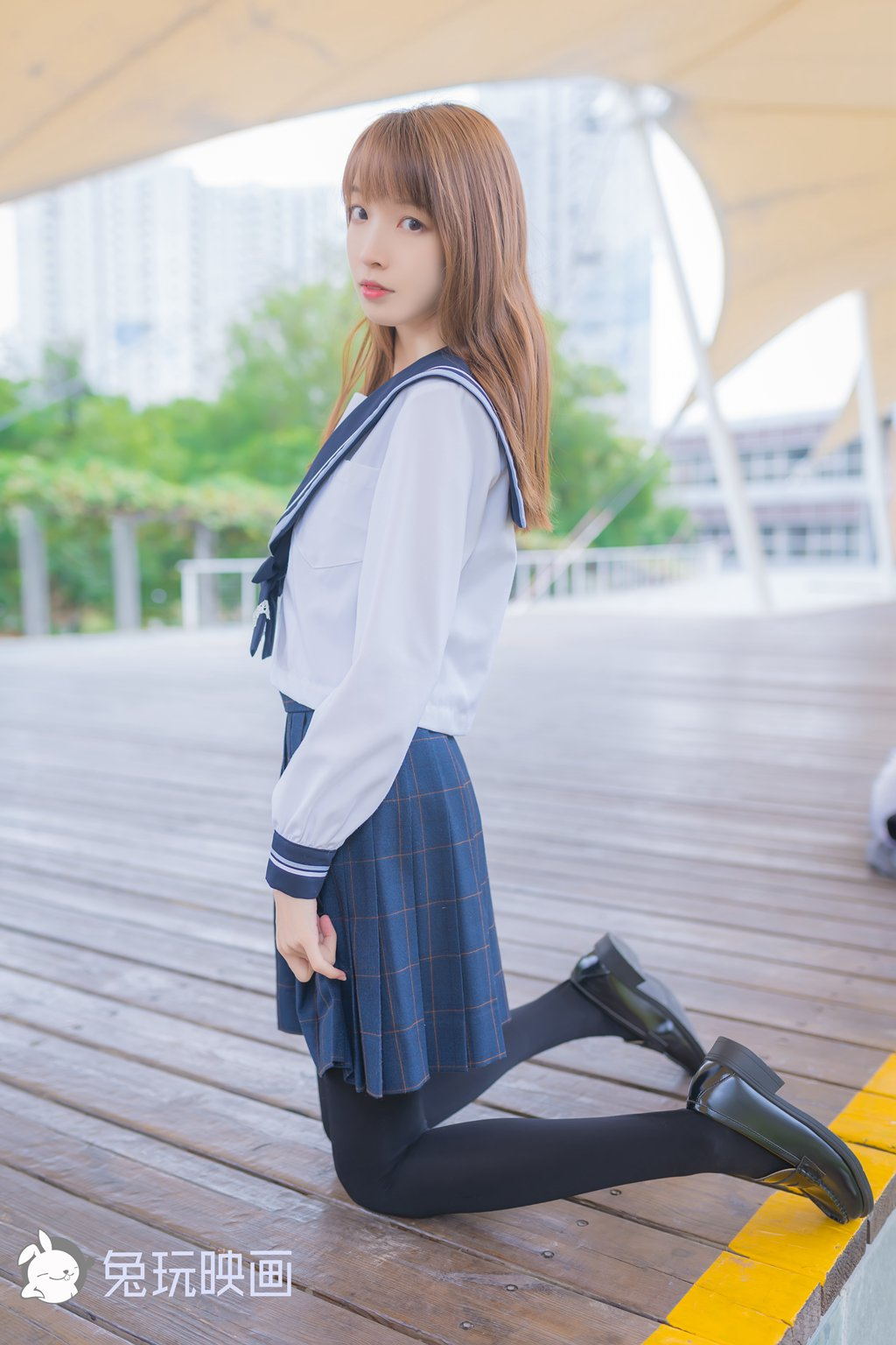 网红Coser@祖木子 小清新JK少女[45P/392MB] 网红写真-第3张