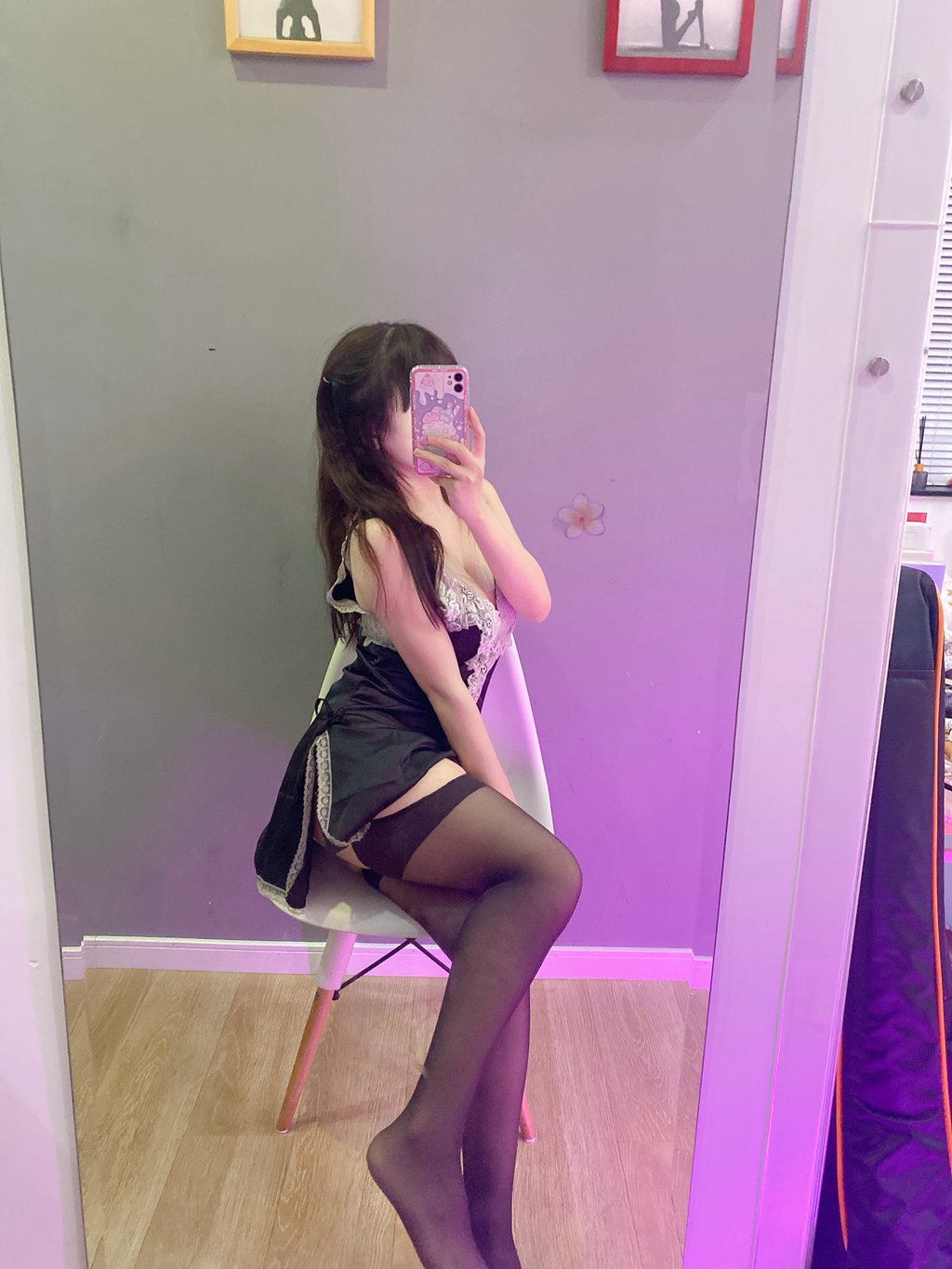 网紅Coser usejan – 黑丝睡衣[30P/58MB] 网红写真-第2张