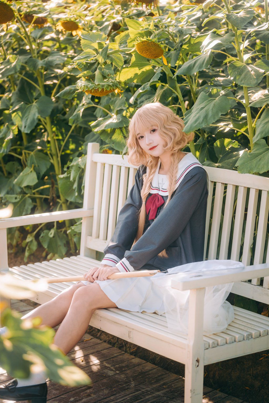 人气Coser@兔子Zzz不吃胡萝卜 花开海上[28P/189MB] 网红写真-第2张