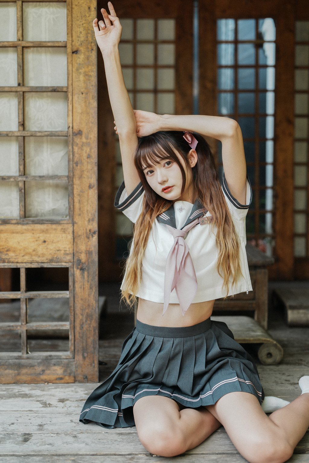 人气Coser@兔子Zzz不吃胡萝卜 夏天的甜[24P/147MB] 网红写真-第1张