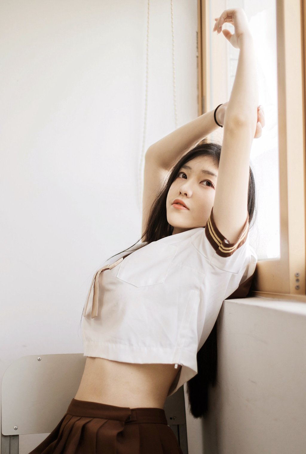 微博红人动漫Coser@南桃Momoko 咖JK [19P/34MB] 网红写真-第1张