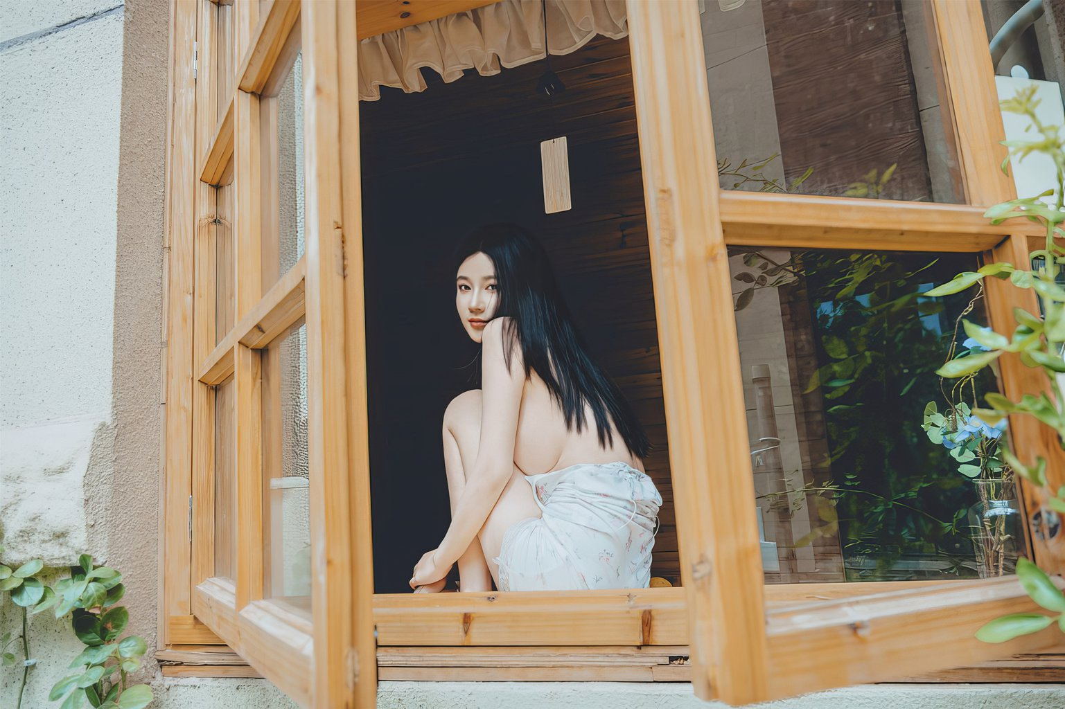 人气美女@年年nnian –橱窗 [50P-246M] 网红写真-第4张