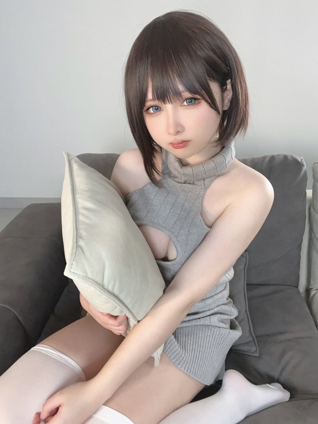 动漫博主@樱梨梨 冬日女友[30P/245MB] 网红写真-第4张