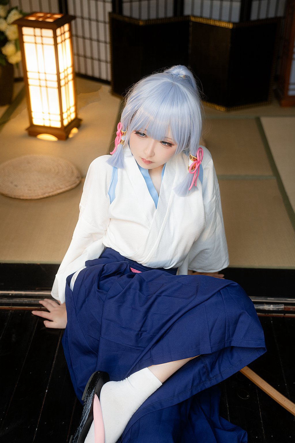 动漫博主@樱梨梨 凌华 剑道服[31P-160M] 网红写真-第4张