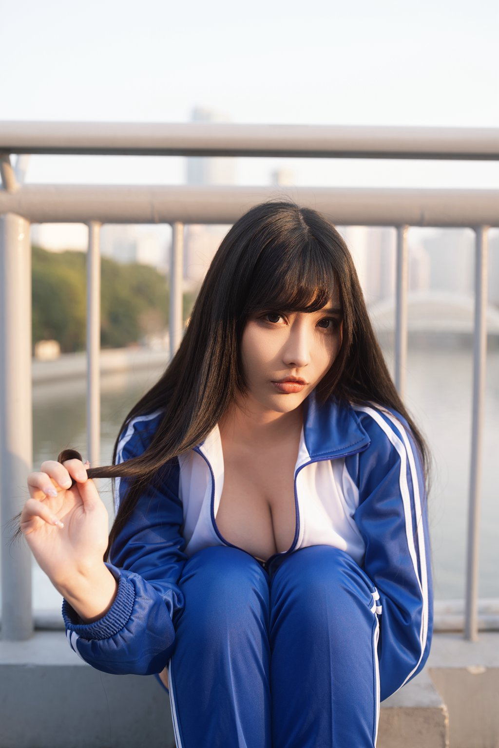 动漫博主@糖果果candy 户外校服 [142P/629MB] 网红写真-第4张