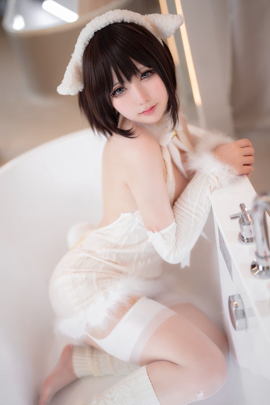 动漫博主@樱梨梨 羊了个羊[29P/468MB] 网红写真-第3张