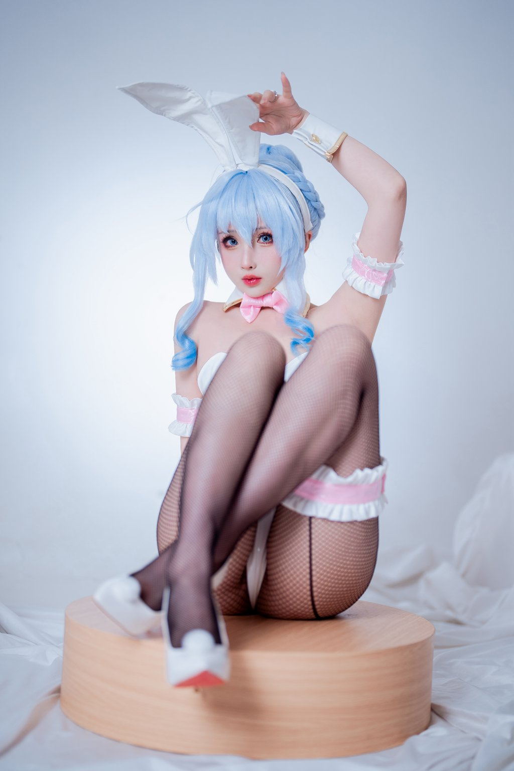 知名动漫Coser@rioko凉凉子 雪女兔女郎 [48P/6V/818MB] 网红写真-第3张