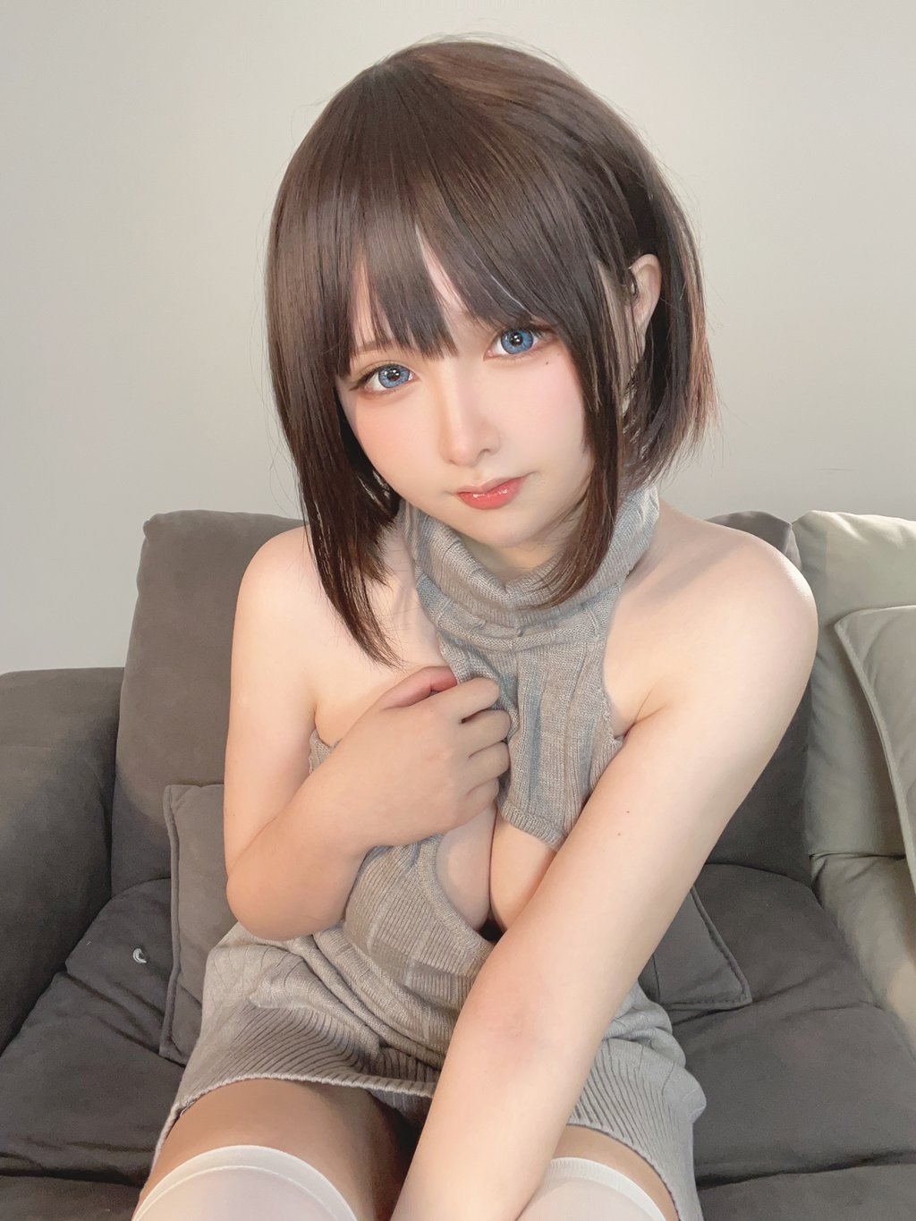 动漫博主@樱梨梨 冬日女友[30P/245MB] 网红写真-第2张