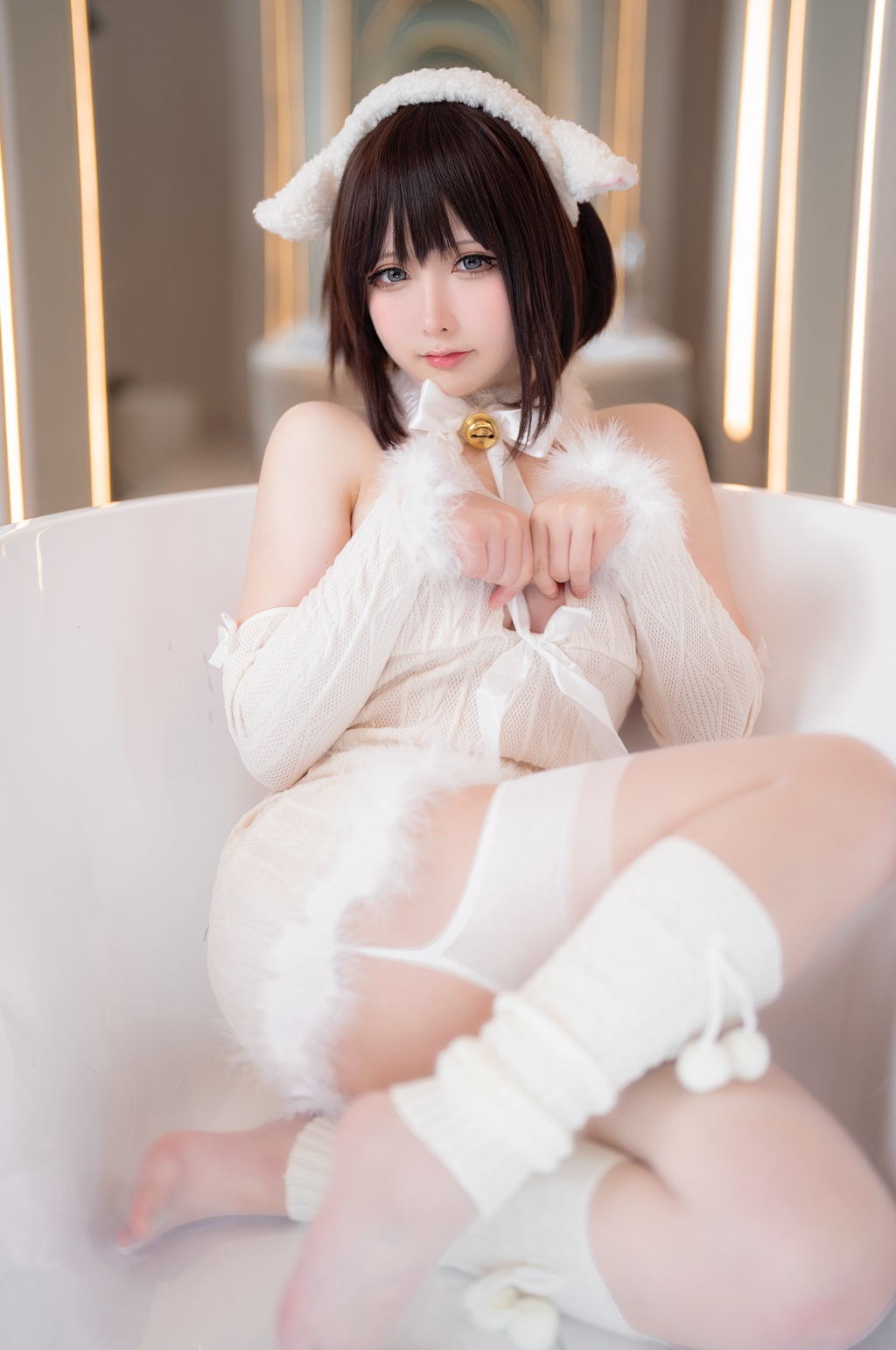 动漫博主@樱梨梨 羊了个羊[29P/468MB] 网红写真-第2张