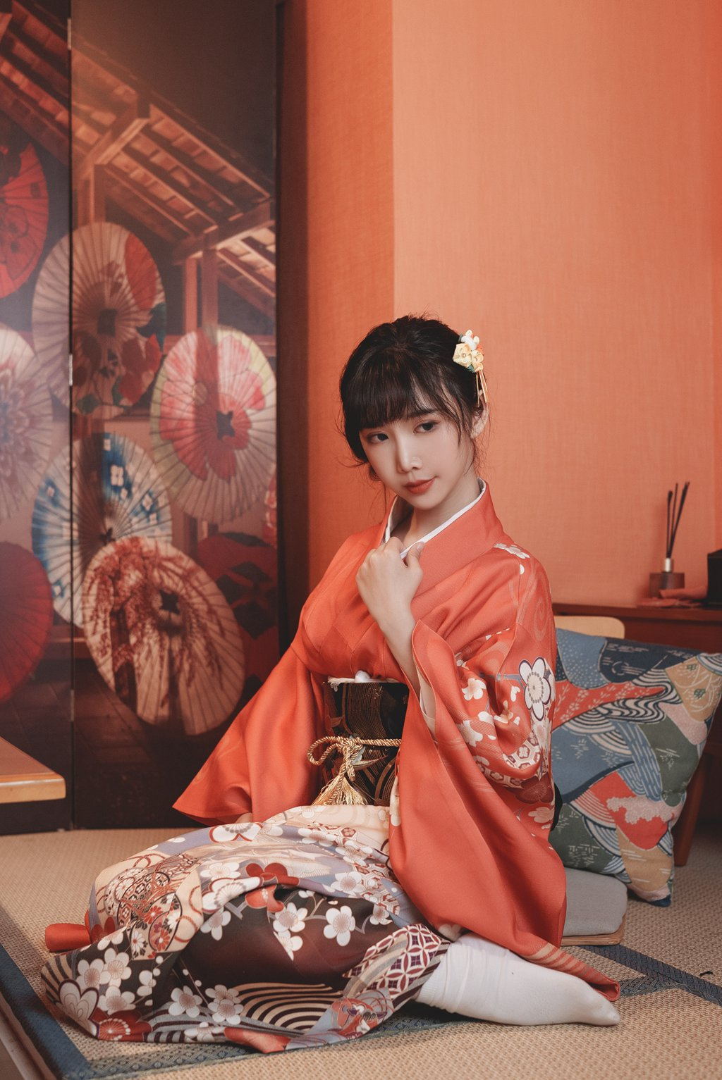 人气动漫Coser@面饼仙儿 和服 [37P/217MB] 网红写真-第2张