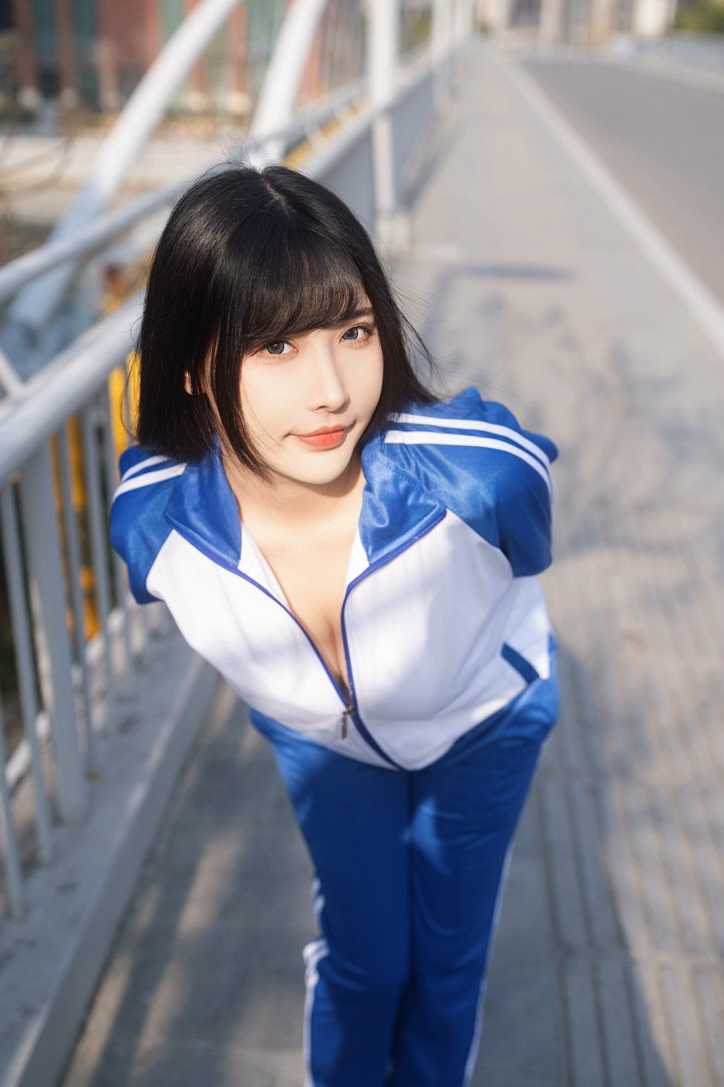 动漫博主@糖果果candy 户外校服 [142P/629MB] 网红写真-第2张