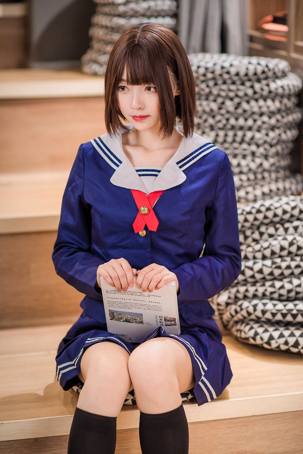 动漫博主@大大卷卷小卷 加藤惠校服 [19P/278MB] 网红写真-第2张