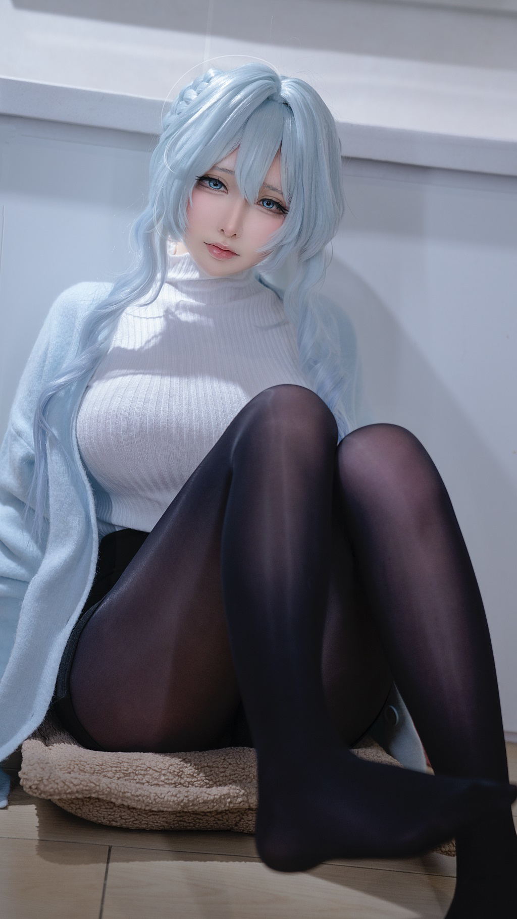 动漫博主@樱梨梨 雪女[32P/925MB] 网红写真-第1张