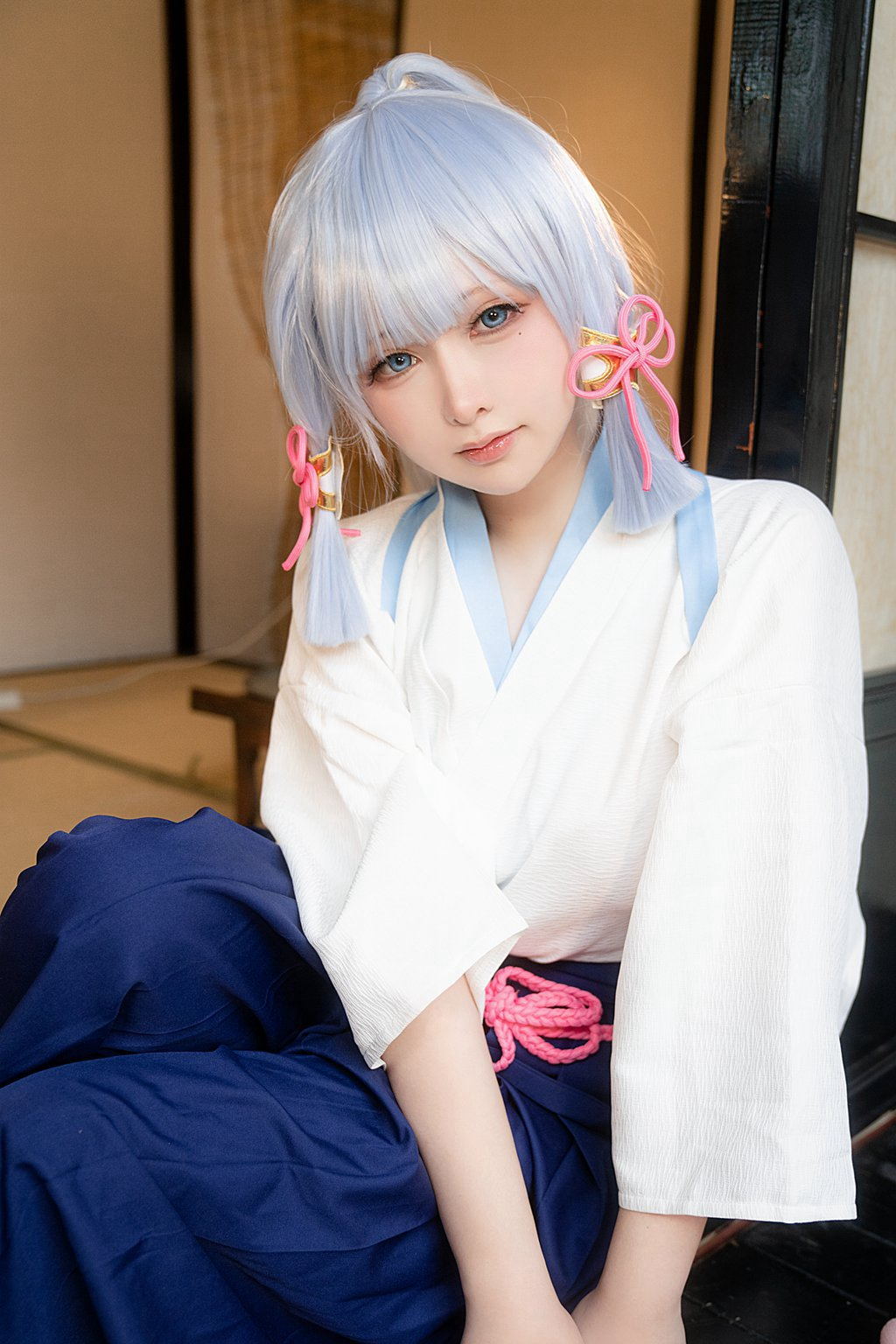 动漫博主@樱梨梨 凌华 剑道服[31P-160M] 网红写真-第1张