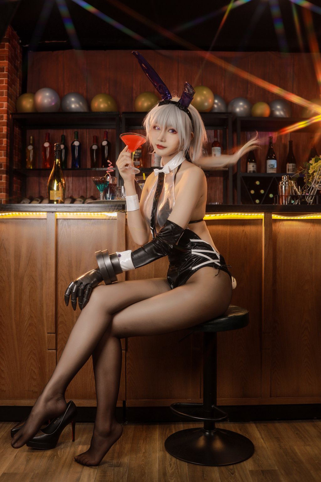 颜值博主@兔胖胖min 里诺兔女郎[23P-47M] 网红写真-第1张
