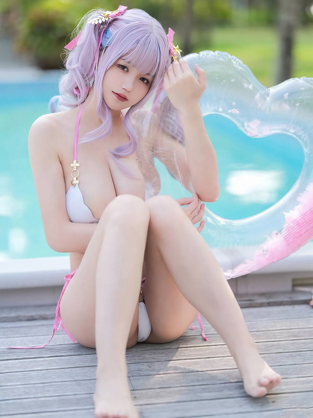 人气Coser@小仓千代w NO.069 – 普利茅斯泳装 [23P／40MB] 网红写真-第1张
