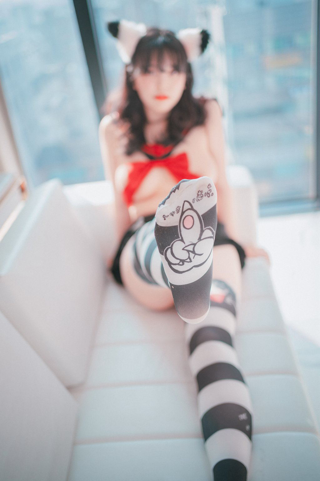 韩模写真@[DJAWA] NO.157 Song Hana – Ribboned Only [63P/518MB] 其它写真-第1张