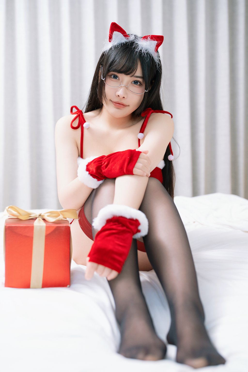 动漫博主@糖果果candy 圣诞节 [125P/675MB] 网红写真-第1张