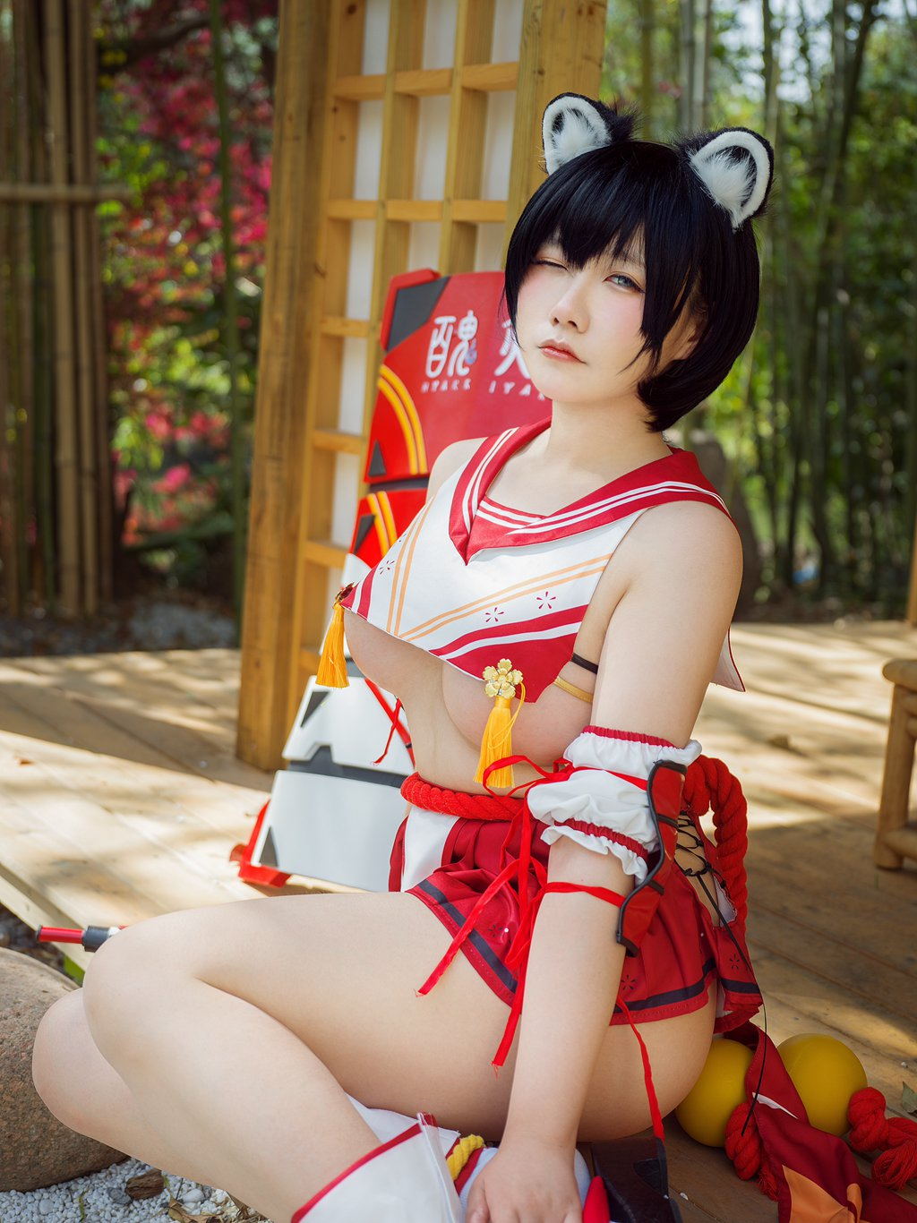人气博主@麻花麻花酱 椿 [30P/266MB] 网红写真-第3张