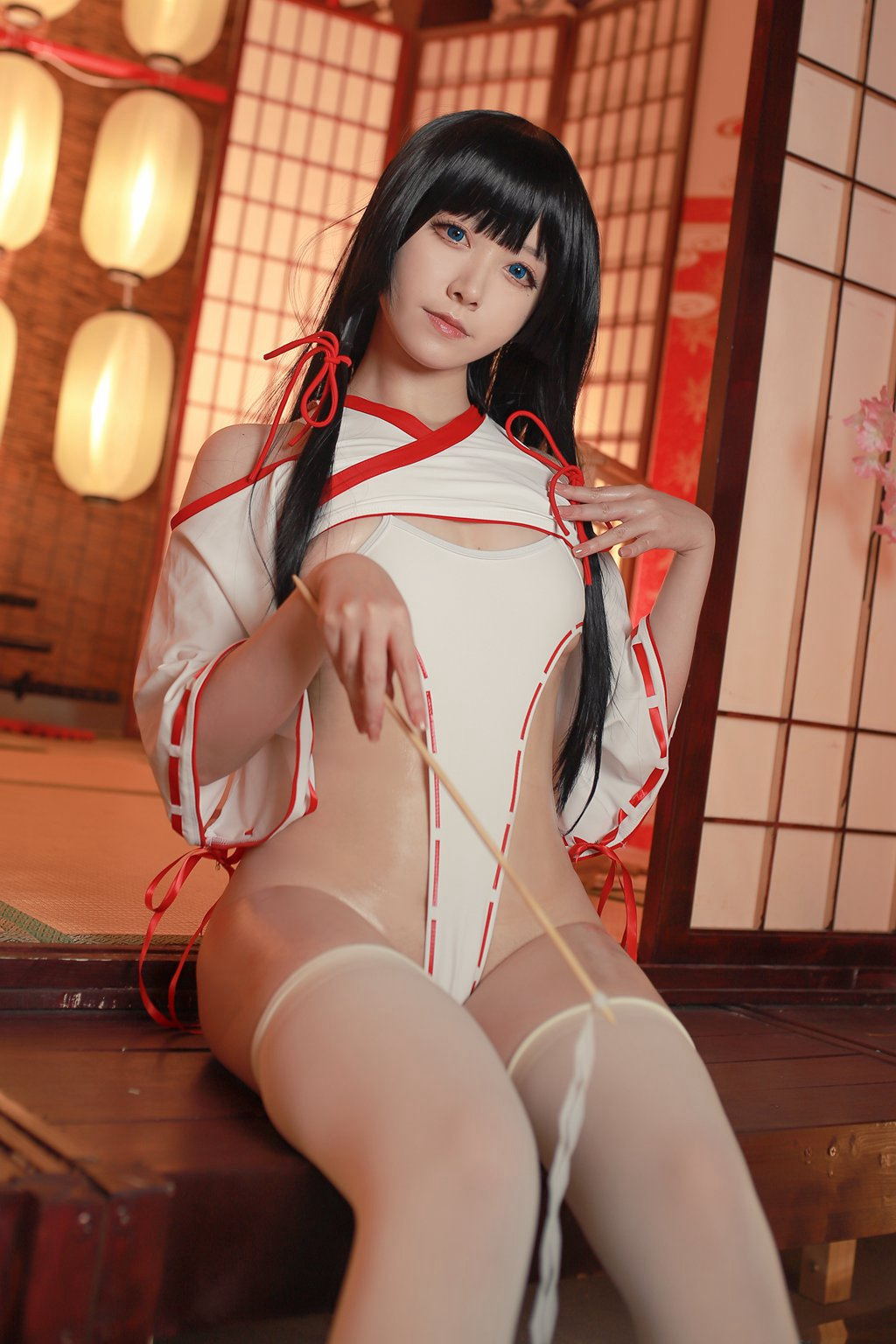 网紅Coser@Asagiriai（愛ちゃん）-神社巫女 [31P-305MB] 网红写真-第2张