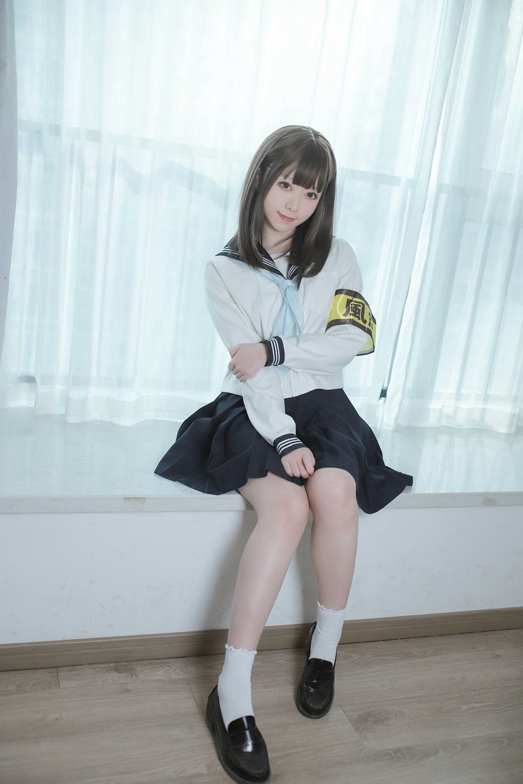 网紅Coser@Asagiriai（愛ちゃん）-风纪委员 [40P-443MB] 网红写真-第2张