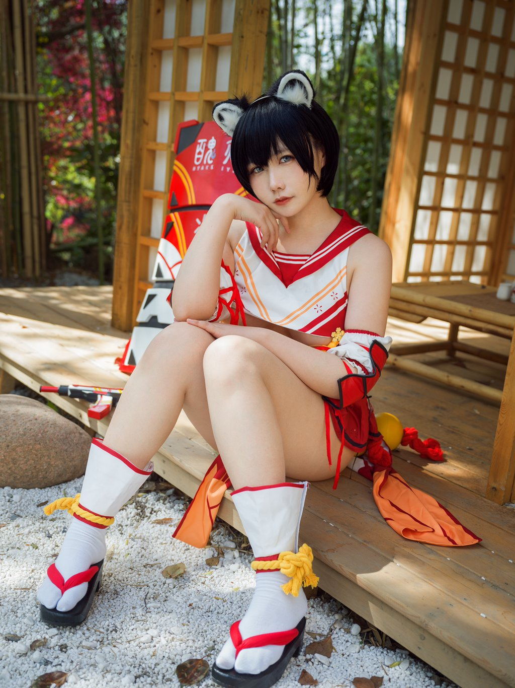 人气博主@麻花麻花酱 椿 [30P/266MB] 网红写真-第1张
