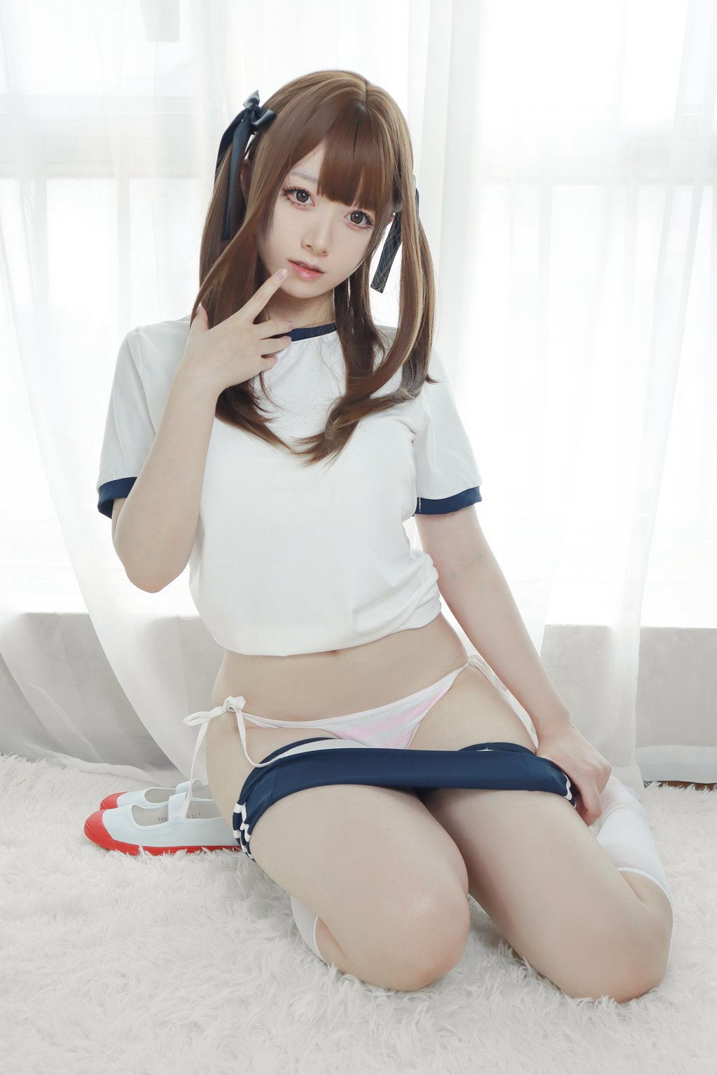 网紅Coser@Asagiriai（愛ちゃん）-体操服 [27P-233MB] 网红写真-第2张