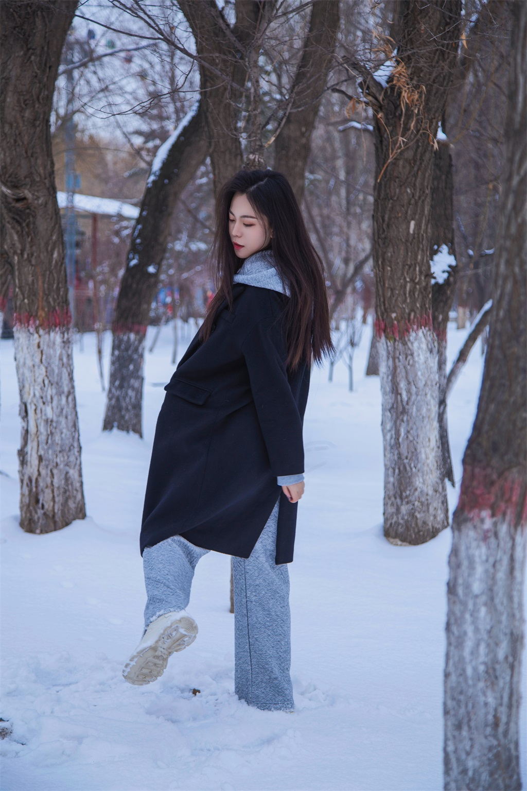 [织梦映像] NO.062 踏雪无痕-首次雪景拍摄，天寒地冻 [285P/1V/3.56G] 其它写真-第4张