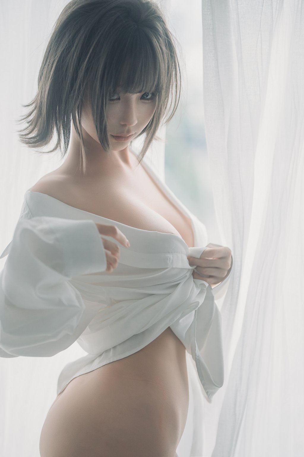 知名动漫博主@蠢沫沫 衬衫窝 [42P/295MB] 网红写真-第4张
