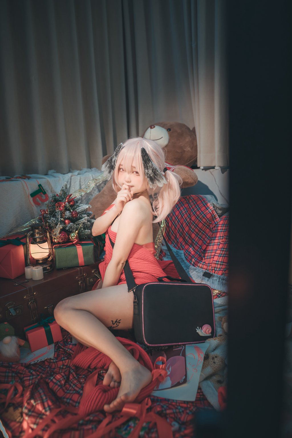 颜值博主@神沢永莉 请签收小春的礼物90 [90P/1V/2.76GB] 网红写真-第4张