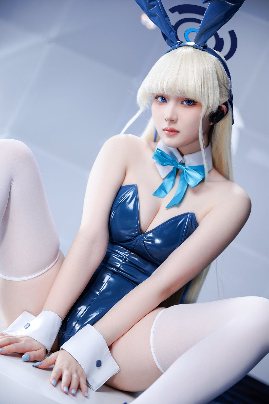 网红Coser@屿鱼 – Toki X 飞鸟马トキ兔女郎 蓝色兔子[457P-522M] 网红写真-第4张