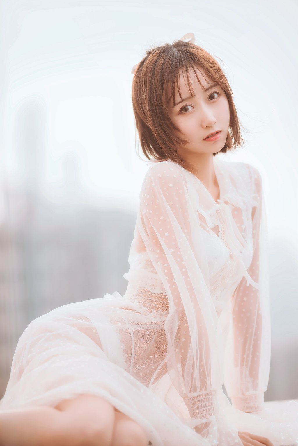 网紅Coser@木绵绵OwO 天台 [39P/590MB] 网红写真-第4张