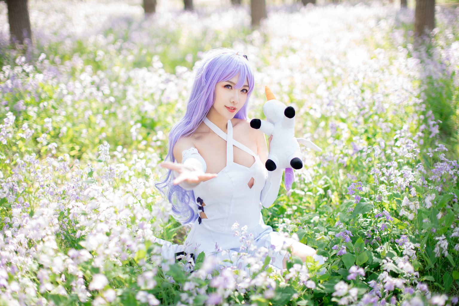 网紅Coser@源纱希喵喵喵 –独角兽[15P-173.37MB] 网红写真-第4张