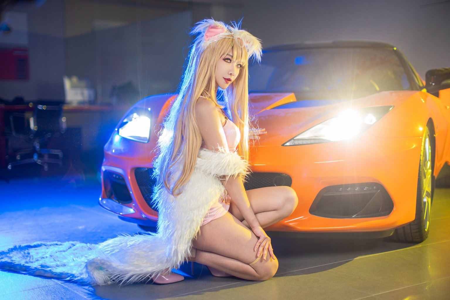 网红Coser@源纱希喵喵喵 –阿狸 路特斯[36P-421MB] 网红写真-第4张