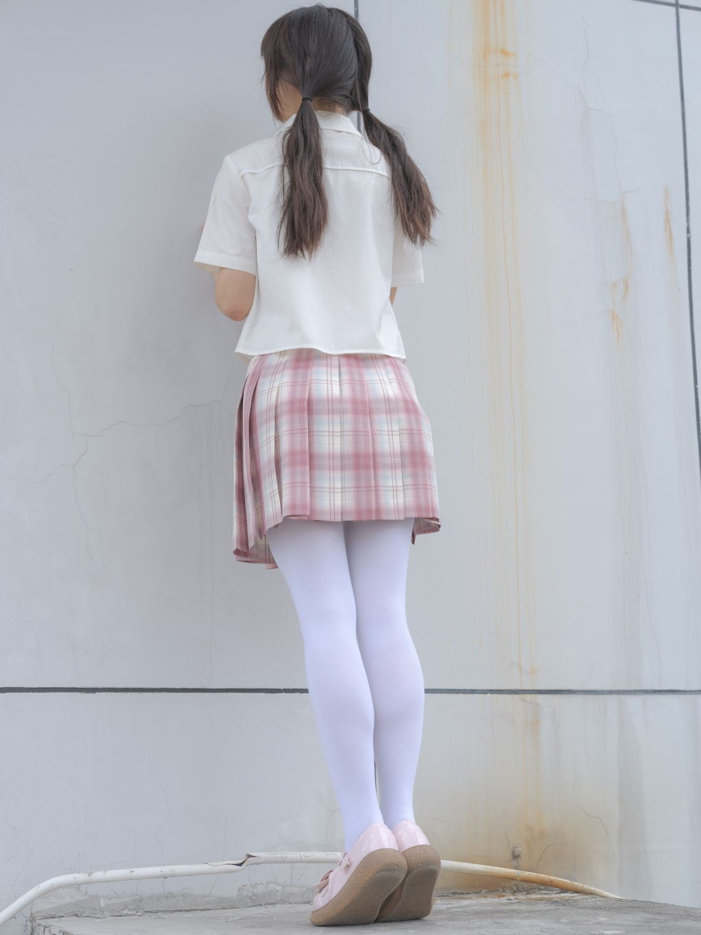 森萝财团写真 – 小圆 试拍 JKJK格子裙 [169P/1V/8.21GB] 森萝财团-第3张