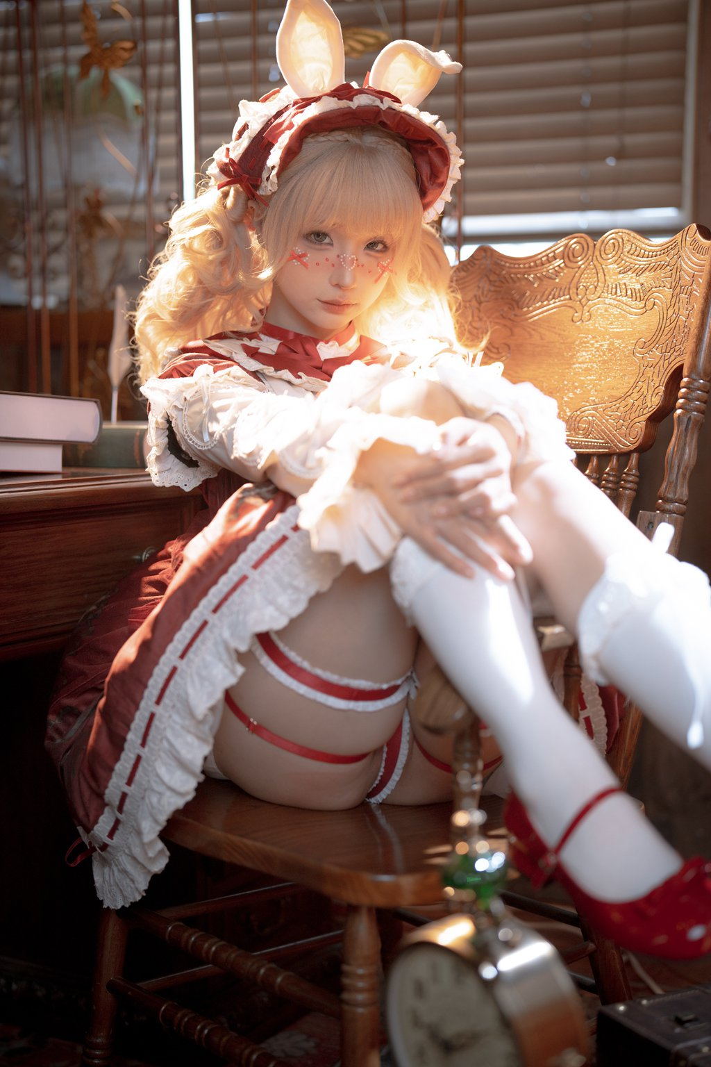 知名动漫博主@蠢沫沫 橱窗娃娃 [135P/826MB] 网红写真-第3张