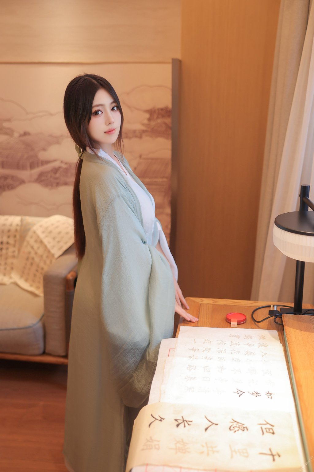 秀人模特@蛋蛋宝 – 内购系列 -古风汉服[83P/416MB] 年费专享-第2张